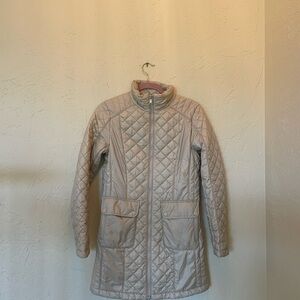 The North Face Women's Quilted Beige Puffer Jacket